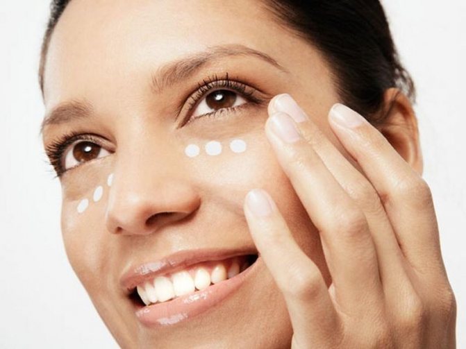 Нанесение пальцами