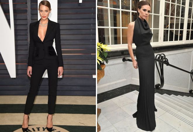 строгий вечерний образ